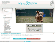 Tablet Screenshot of andrae-simmer.de